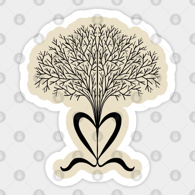 Tree Of Life Sticker by Squeeb Creative